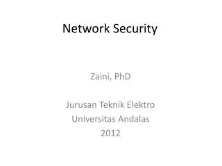 network security
