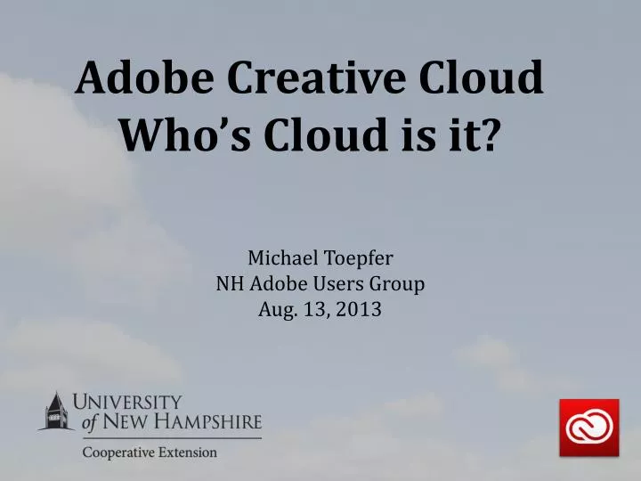 adobe creative cloud who s cloud is it