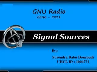 Signal Sources
