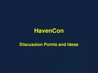 HavenCon