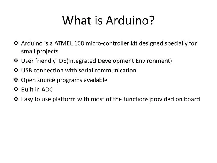 what is arduino
