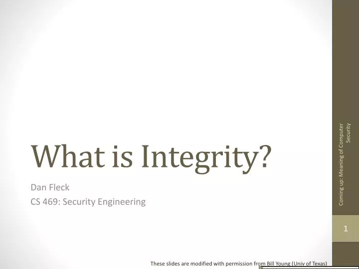 what is integrity