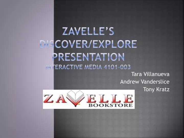zavelle s discover explore presentation interactive media 4101 003