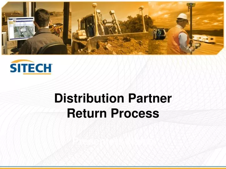 distribution partner return process