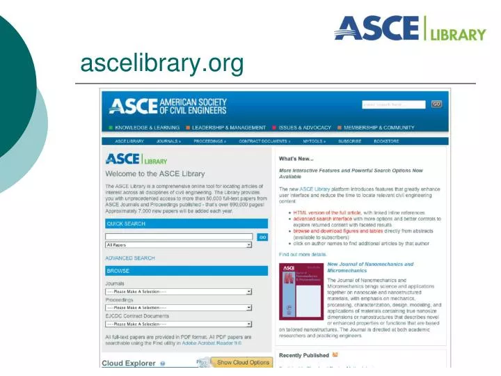 ascelibrary org