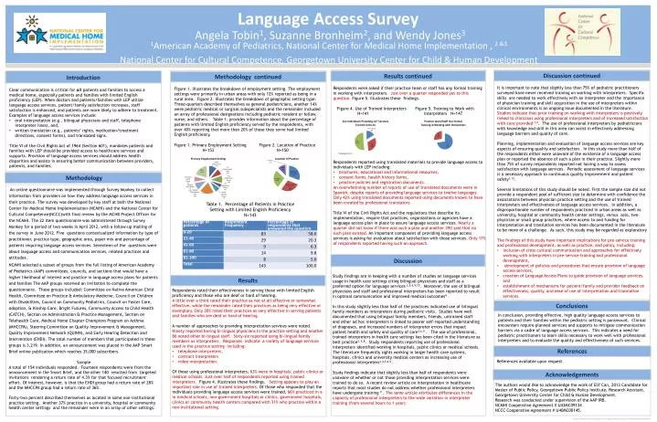 PPT - Language Access Survey PowerPoint Presentation, free download ...