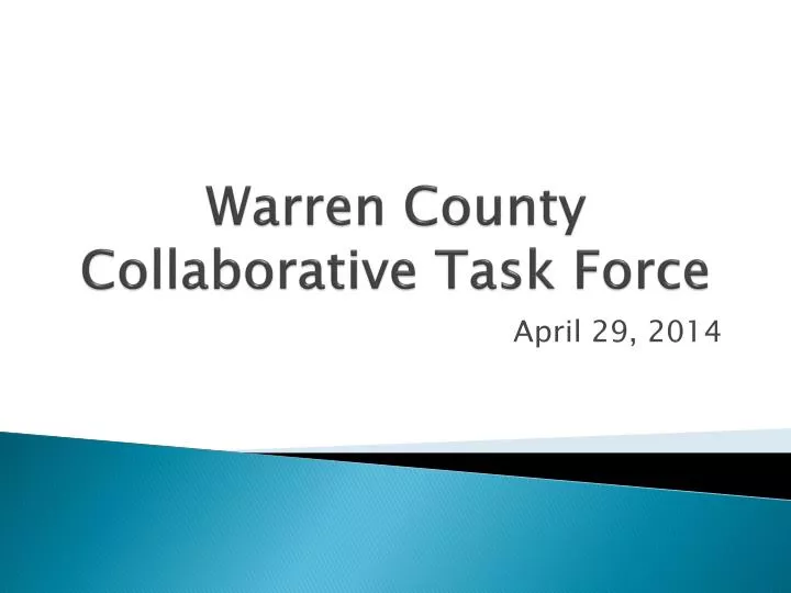 warren county collaborative task force