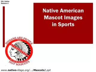 Native American Mascot Images in Sports