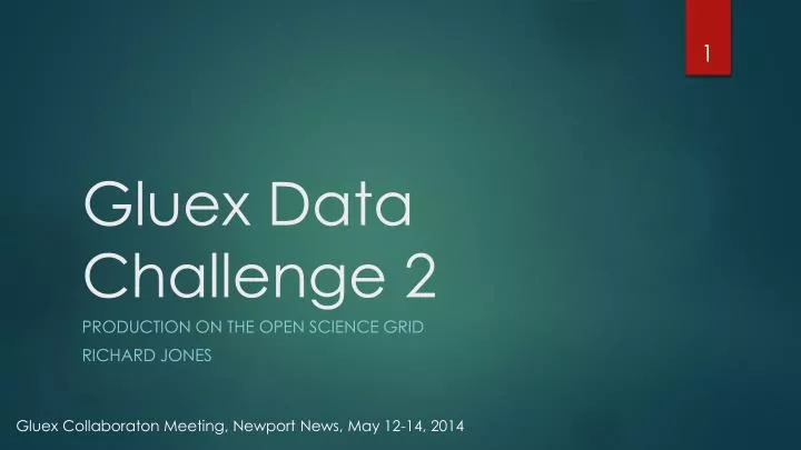 gluex data challenge 2
