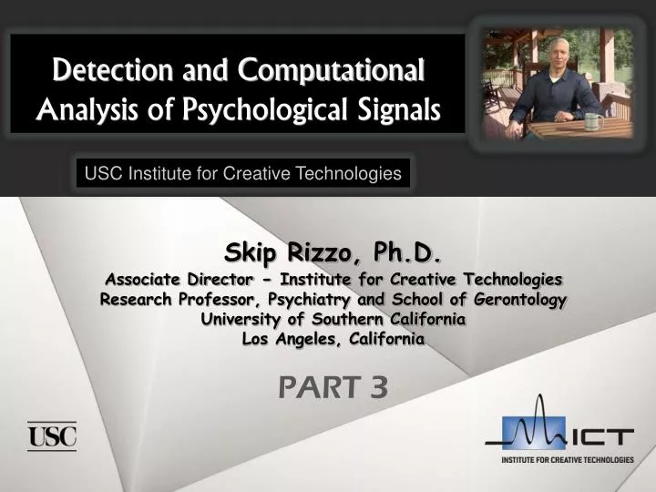 detection and computational analysis of psychological signals