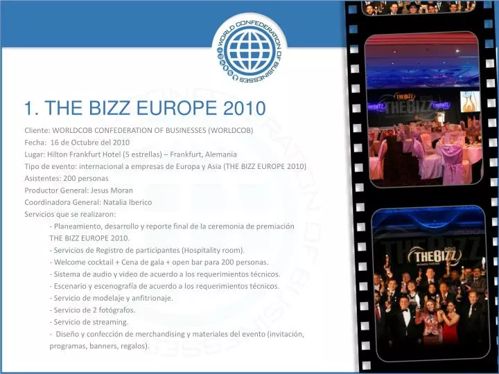 1 the bizz europe 2010