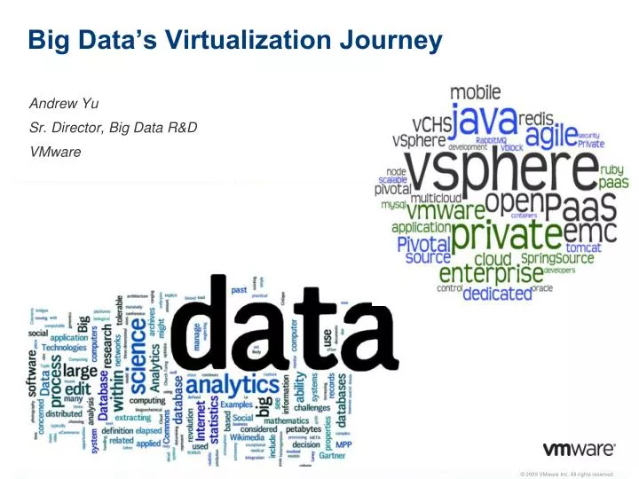 big data s virtualization journey
