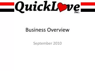 Business Overview