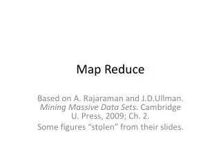 Map Reduce