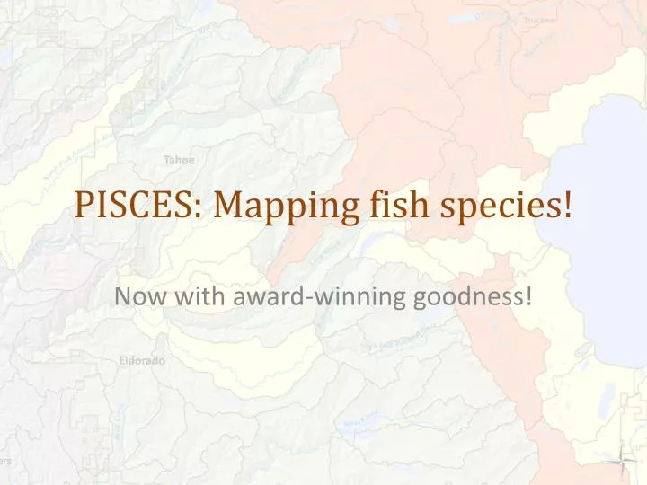 pisces mapping fish species
