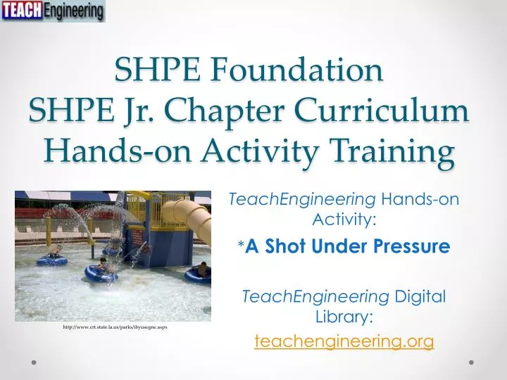 shpe foundation shpe jr chapter curriculum hands on activity training