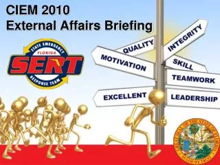 CIEM 2010 External Affairs Briefing