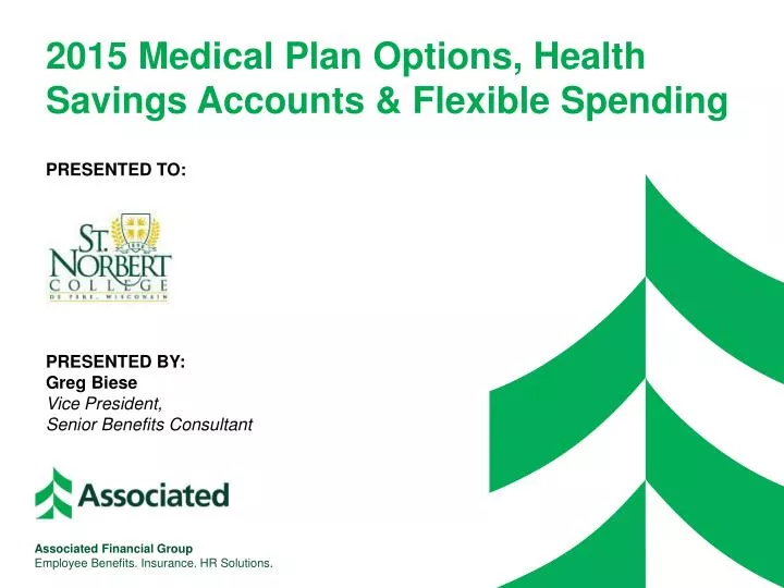 2015 medical plan options health savings accounts flexible spending