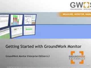 Getting Started with GroundWork Monitor