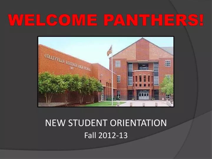 welcome panthers