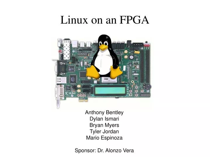 linux on an fpga
