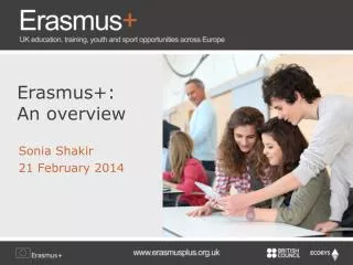 Erasmus+: An overview