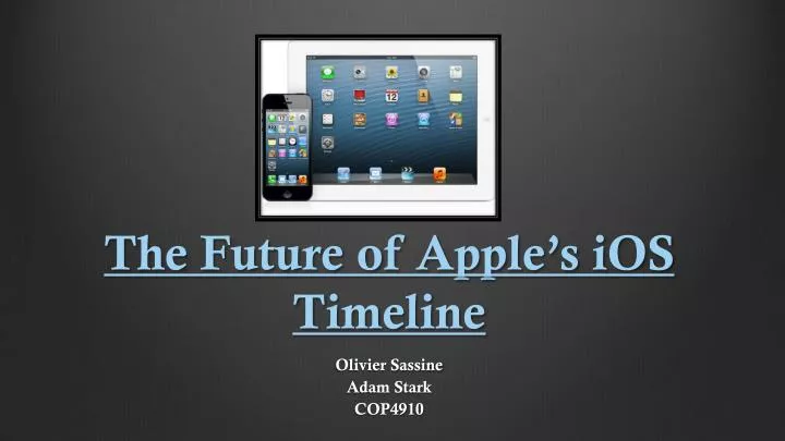 the future of apple s ios timeline