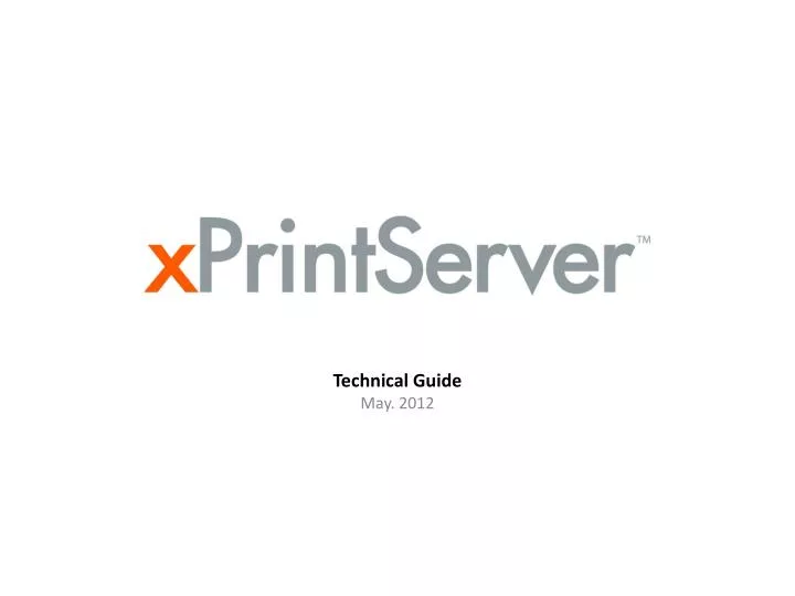 technical guide may 2012