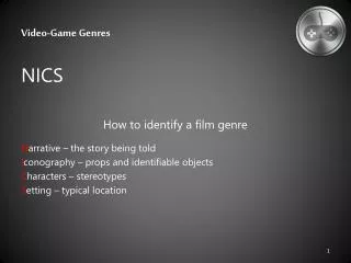 Video-Game Genres