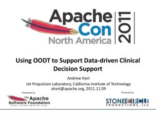 Using OODT to Support Data-driven Clinical Decision Support