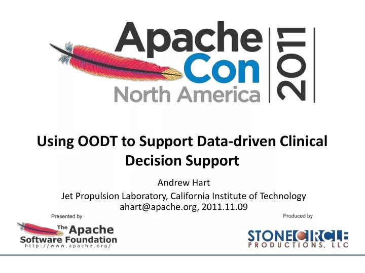 using oodt to support data driven clinical decision support