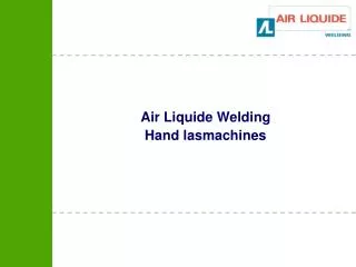 air liquide welding hand lasmachines