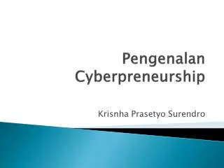 pengenalan cyberpreneurship
