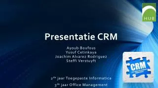 presentatie crm