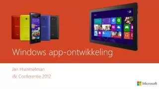 windows app ontwikkeling
