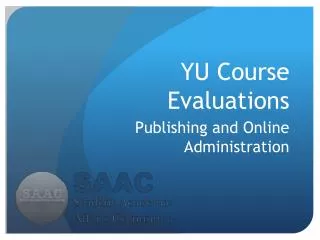 YU Course Evaluations