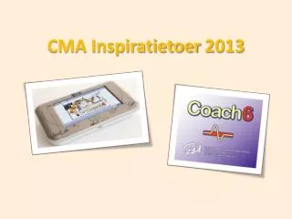 cma inspiratietoer 2013