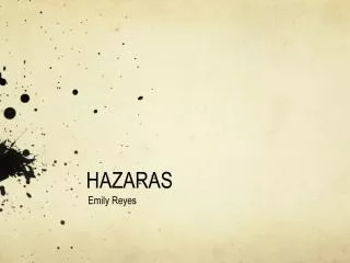 HAZARAS