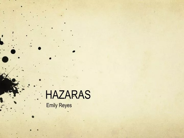 hazaras