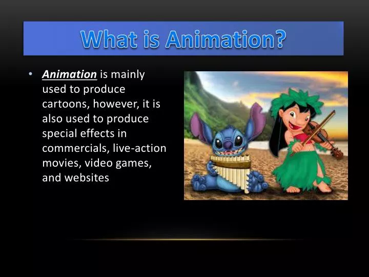 what is animation