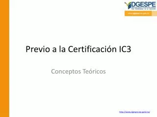 previo a la certificaci n ic3