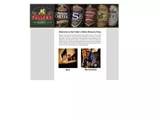 Welcome to the Fuller’s Online Brewery Shop