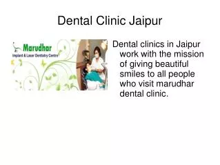 Dental Clinic Jaipur