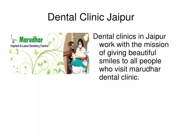 dental clinic jaipur