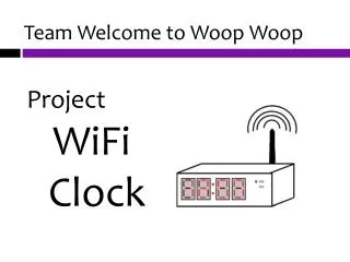 Team Welcome to Woop Woop