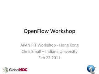 OpenFlow Workshop