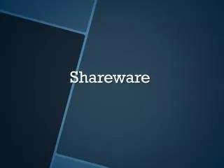 Shareware