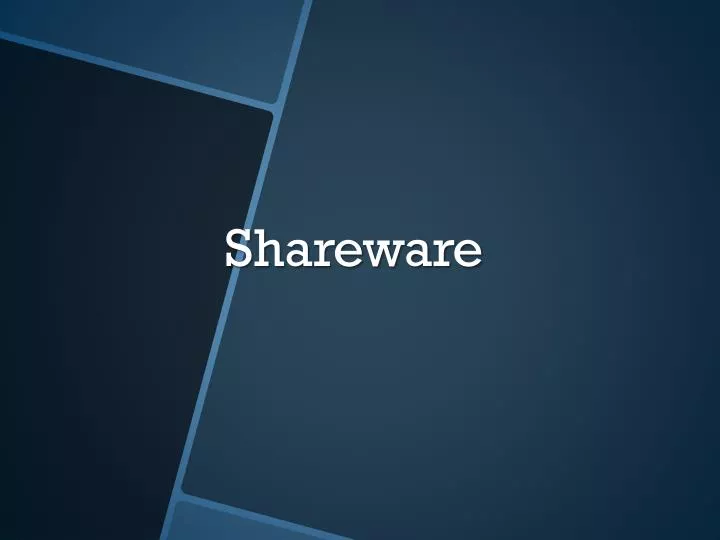 shareware