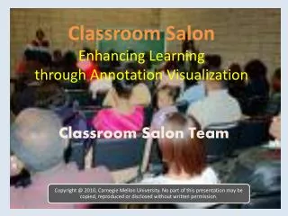 Classroom Salon Enhancing Learning through Annotation Visualization