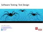 Software Testing: Test Design